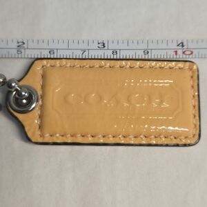 Coach Yellow Hangtag